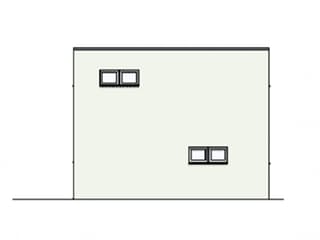 Massivhaus Style von Wagener Systemhausbau Schlüsselfertig ab 286000€, Cubushaus Außenansicht 4