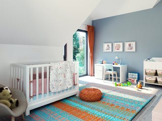 Fertighaus SUNSHINE 144 V3 von Living Fertighaus Schlüsselfertig ab 338181€, Satteldach-Klassiker Innenansicht 3