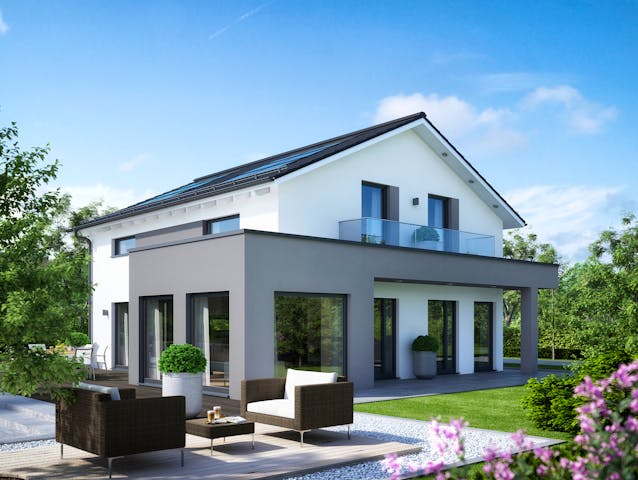Musterhaus Sunshine 165 von Living Fertighaus