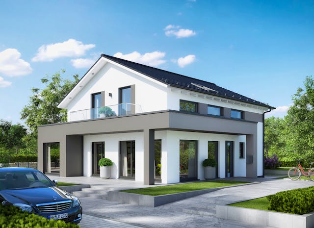 Musterhaus Sunshine 165 von Living Fertighaus