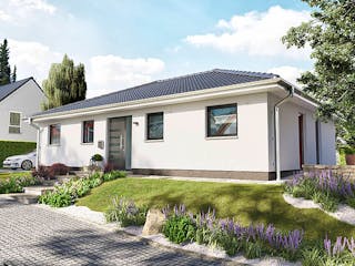Massivhaus Bungalow 110 von Town & Country Haus Deutschland Schlüsselfertig ab 211890€, Bungalow Außenansicht 1