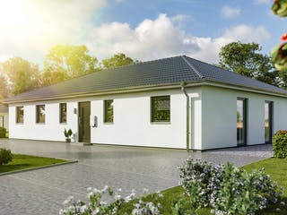 Massivhaus Bungalow 131 von Town & Country Haus Deutschland Schlüsselfertig ab 246290€, Bungalow Außenansicht 2