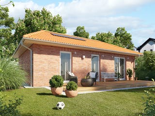 Massivhaus Bungalow 78 von Town & Country Haus Deutschland Schlüsselfertig ab 176650€, Bungalow Außenansicht 3