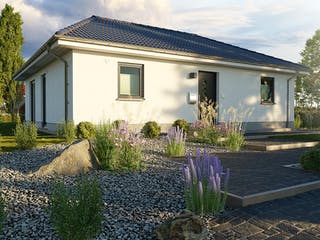Massivhaus Bungalow 92 von Town & Country Haus Deutschland Schlüsselfertig ab 192950€, Bungalow Außenansicht 3