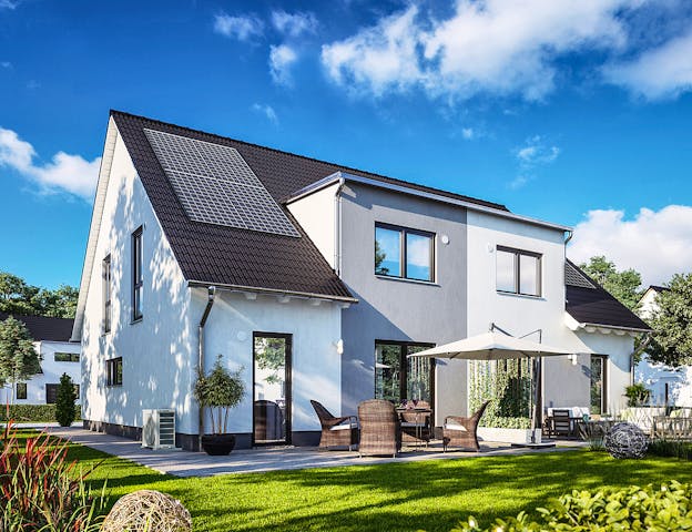 Massives Doppelhaus schlüsselfertig von Town & Country Haus