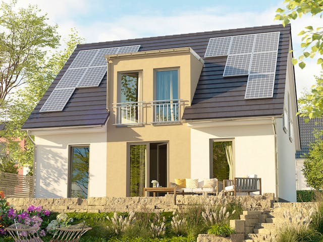 Massivhaus Flair 125 von Town & Country Haus Deutschland Schlüsselfertig ab 234050€, Satteldach-Klassiker Außenansicht 1 Massivhaus Flair 125 von Town & Country Haus Deutschland Schlüsselfertig ab 234050€, Satteldach-Klassiker Außenansicht 1