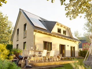 Massivhaus Landhaus 142 von Town & Country Haus Deutschland Schlüsselfertig ab 267250€, Satteldach-Klassiker Außenansicht 1