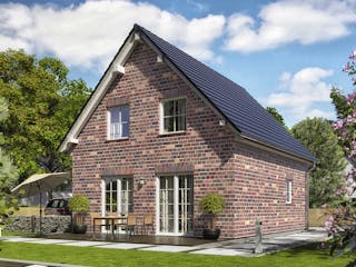 Massivhaus Raumwunder 90 von Town & Country Haus Deutschland Schlüsselfertig ab 194250€, Satteldach-Klassiker Außenansicht 7