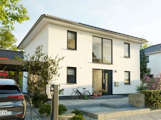 Massivhaus Stadtvilla 145 von Town & Country Haus Deutschland Schlüsselfertig ab 264390€, Stadtvilla Außenansicht 3