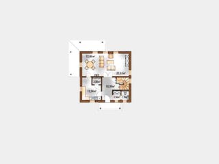 Massivhaus Toscana von Wagener Systemhausbau Schlüsselfertig ab 283000€, Stadtvilla Grundriss 2