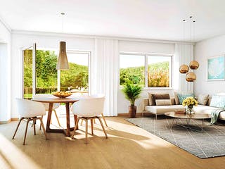 Fertighaus Duplex D124 von Vario-Haus - Österreich Schlüsselfertig ab 341050€, Cubushaus Innenansicht 1