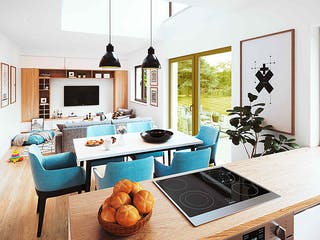 Fertighaus Family Flex von Vario-Haus - Österreich Schlüsselfertig ab 332880€, Cubushaus Innenansicht 1