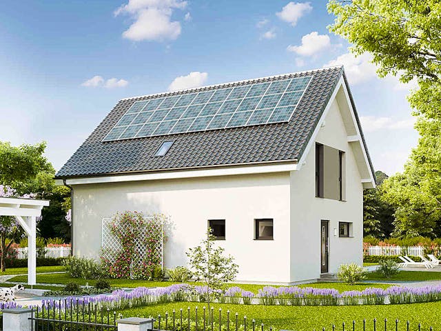 Fertighaus Family Open von Vario-Haus - Deutschland Schlüsselfertig ab 391970€, Satteldach-Klassiker Außenansicht 1 Fertighaus Family Open von Vario-Haus - Deutschland Schlüsselfertig ab 391970€, Satteldach-Klassiker Außenansicht 1