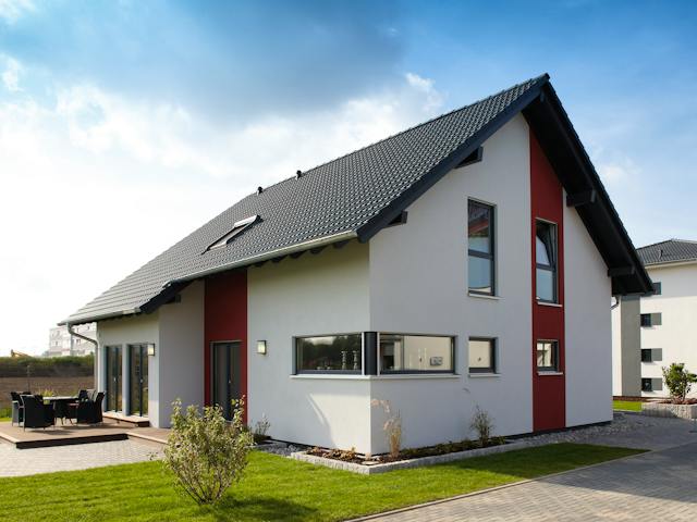 Fertighaus MH Köln - VIO 400 von FingerHaus Schlüsselfertig ab 435070€, Satteldach-Klassiker Außenansicht 1