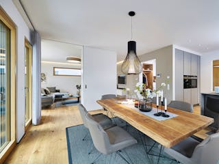 Fertighaus Ausstellungshaus Fellbach Stadtvilla von WeberHaus Schlüsselfertig ab 525000€, Stadtvilla Innenansicht 11
