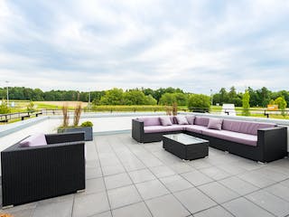 Fertighaus Ausstellungshaus Günzburg von WeberHaus Schlüsselfertig ab 525000€, Stadtvilla Außenansicht 4