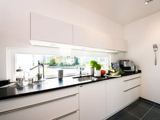 Fertighaus Ausstellungshaus Villingen-Schwenningen von WeberHaus Schlüsselfertig ab 600000€, Cubushaus Innenansicht 3