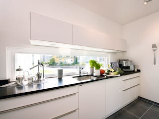 Fertighaus Ausstellungshaus Villingen-Schwenningen von WeberHaus Schlüsselfertig ab 600000€, Cubushaus Innenansicht 3