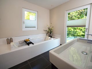 Fertighaus Ausstellungshaus Villingen-Schwenningen von WeberHaus Schlüsselfertig ab 600000€, Cubushaus Innenansicht 5