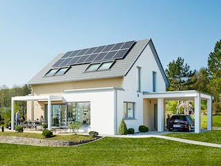 Fertighaus Ausstellungshaus Wenden generation5.5 110 von WeberHaus Schlüsselfertig ab 430000€, Außenansicht 1