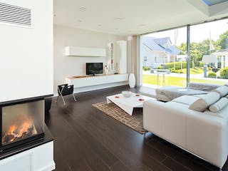 Fertighaus Ausstellungshaus Mannheim Bungalow von WeberHaus Schlüsselfertig ab 656000€, Bungalow Innenansicht 2