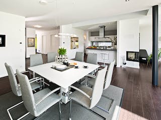 Fertighaus Ausstellungshaus Mannheim Bungalow von WeberHaus Schlüsselfertig ab 656000€, Bungalow Innenansicht 3