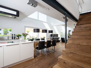 Fertighaus Kundenhaus Friemert sunshine 310 von WeberHaus Schlüsselfertig ab 360560€, Satteldach-Klassiker Innenansicht 3