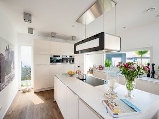 Fertighaus Kundenhaus Friemert sunshine 310 von WeberHaus Schlüsselfertig ab 374600€, Satteldach-Klassiker Innenansicht 4