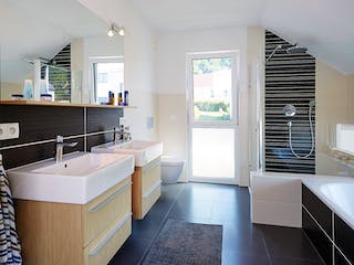 Fertighaus Kundenhaus Reiter sunshine 310 von WeberHaus Schlüsselfertig ab 360560€, Satteldach-Klassiker Innenansicht 4