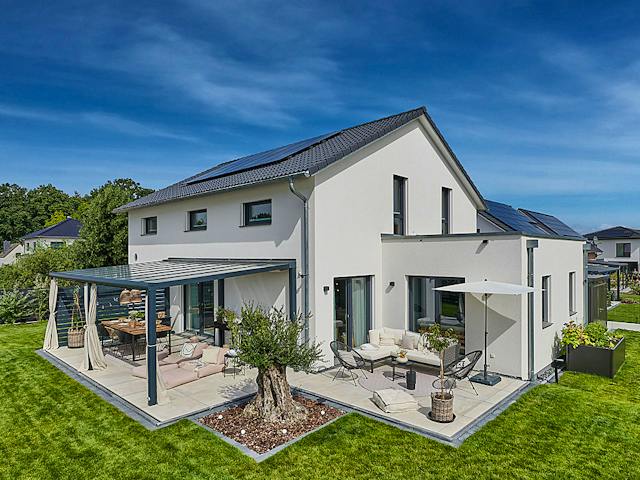 Fertighaus Kundenhaus Croce - generation5.5 Haus 200 von WeberHaus Schlüsselfertig ab 395000€, Außenansicht 1