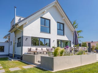Fertighaus Kundenhaus Jungmann - generation5.5 Haus 200 von WeberHaus Schlüsselfertig ab 377430€, Außenansicht 2