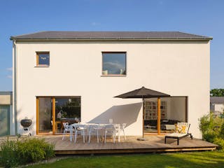 Fertighaus Kundenhaus Ritter - generation5.5 Haus 200 von WeberHaus Schlüsselfertig ab 401700€, Außenansicht 2