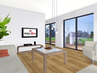 Fertighaus EDITION S 141 von WOLF-HAUS Schlüsselfertig ab 398883€, Satteldach-Klassiker Innenansicht 1