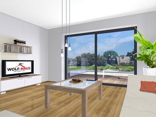 Fertighaus EDITION S 161 von WOLF-HAUS Schlüsselfertig ab 461646€, Cubushaus Innenansicht 1