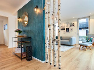 Fertighaus Musterhaus Fellbach – Kompaktmodul von Wolf System, Bungalow Innenansicht 2