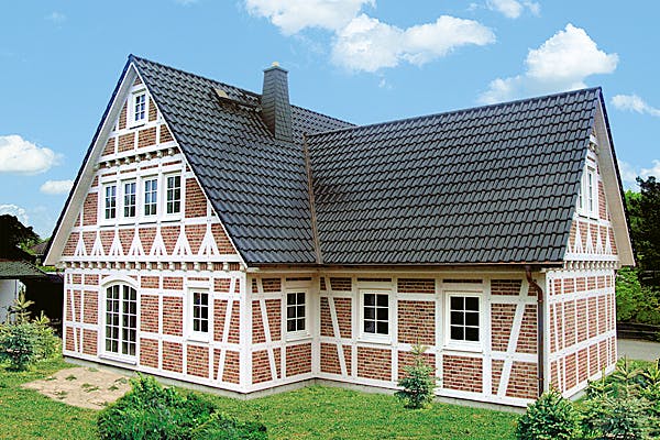 Dienstleister Wolkensteiner Dreistöckiges Fachwerkhaus von Wolkensteiner Fachwerk