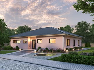 Massivhaus Bungalow BGL 154 von Ytong Bausatzhaus, Bungalow Außenansicht 1