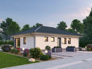 Massivhaus Bungalow BGL 87 von Ytong Bausatzhaus, Bungalow Außenansicht 1