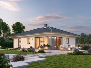 Massivhaus Bungalow BGL 87 von Ytong Bausatzhaus, Bungalow Außenansicht 2