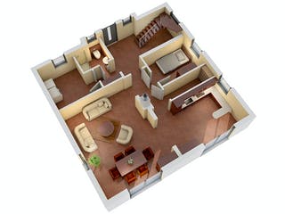 Massivhaus Einfamilienhaus EFH 148 von Ytong Bausatzhaus, Satteldach-Klassiker Grundriss 3