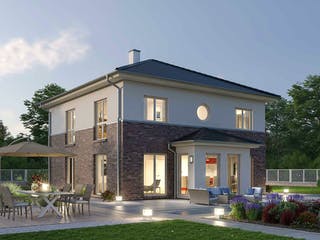 Massivhaus Stadtvilla STV 157 von Ytong Bausatzhaus, Stadtvilla Außenansicht 3