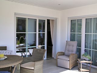 Fertighaus Bungalow Klassisch von Zimmerer-Profibau Schlüsselfertig ab 350000€, Bungalow Außenansicht 7