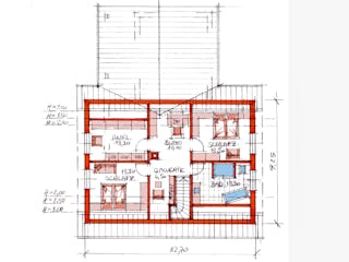 Fertighaus Landhaus Klassisch von Zimmerer-Profibau Schlüsselfertig ab 500000€, Satteldach-Klassiker Grundriss 2