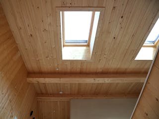 Fertighaus Massivholzhaus Stadthaus Modern von Zimmerer-Profibau Schlüsselfertig ab 1000000€, Innenansicht 8