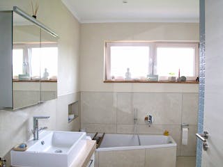 Fertighaus Pultdachhaus Modern von Zimmerer-Profibau Schlüsselfertig ab 550000€, Pultdachhaus Innenansicht 7