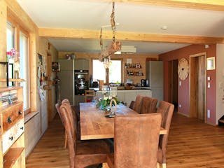 Fertighaus Thoma Bauhausstil Modern von Zimmerer-Profibau Schlüsselfertig ab 750000€, Cubushaus Innenansicht 2