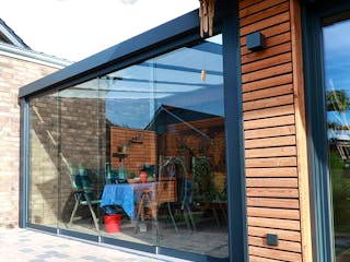 Fertighaus Thoma Pultdachhaus Modern von Zimmerer-Profibau Schlüsselfertig ab 420000€, Pultdachhaus Außenansicht 6