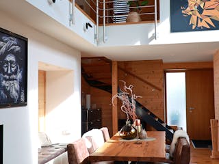 Fertighaus Thoma Stadthaus Modern von Zimmerer-Profibau Schlüsselfertig ab 650000€, Satteldach-Klassiker Innenansicht 3