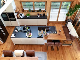 Fertighaus Thoma Stadthaus Modern von Zimmerer-Profibau Schlüsselfertig ab 650000€, Satteldach-Klassiker Innenansicht 4